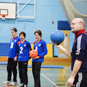 Photograph of members of Goalball team
