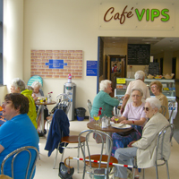 Photograph of cafe at SRSB