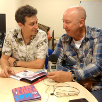 Photograph of Tramlines interview