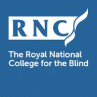 RNC logo saying The Royal National College for the Blind