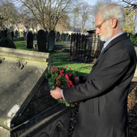 Eliza Harrison Wreath Laying