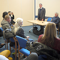 Visit from Lord Blunkett 