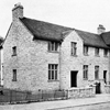 Black and white photo of the exterior of Cairn Home for elderly blind people