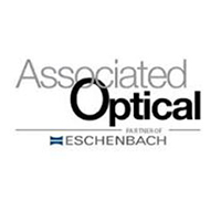 Associated Optical Logo with the Eschenbach logo underneath