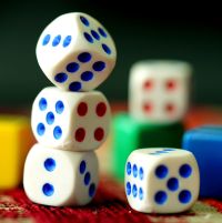 Stack of dice