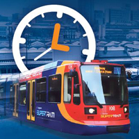 Picture of the supertram leaflet