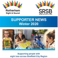 Photo of front cover of Supporter Newsletter