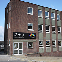 Photograph of exterior of Rotherham Sight and Sound
