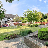 Garden at the rear of Cairn Home