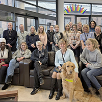 Group photo of some staff members at SRSB