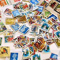 Photograph of stamps